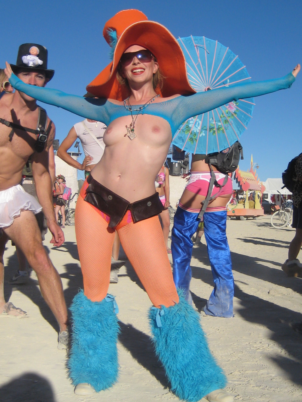 Mistress T at Burning Man