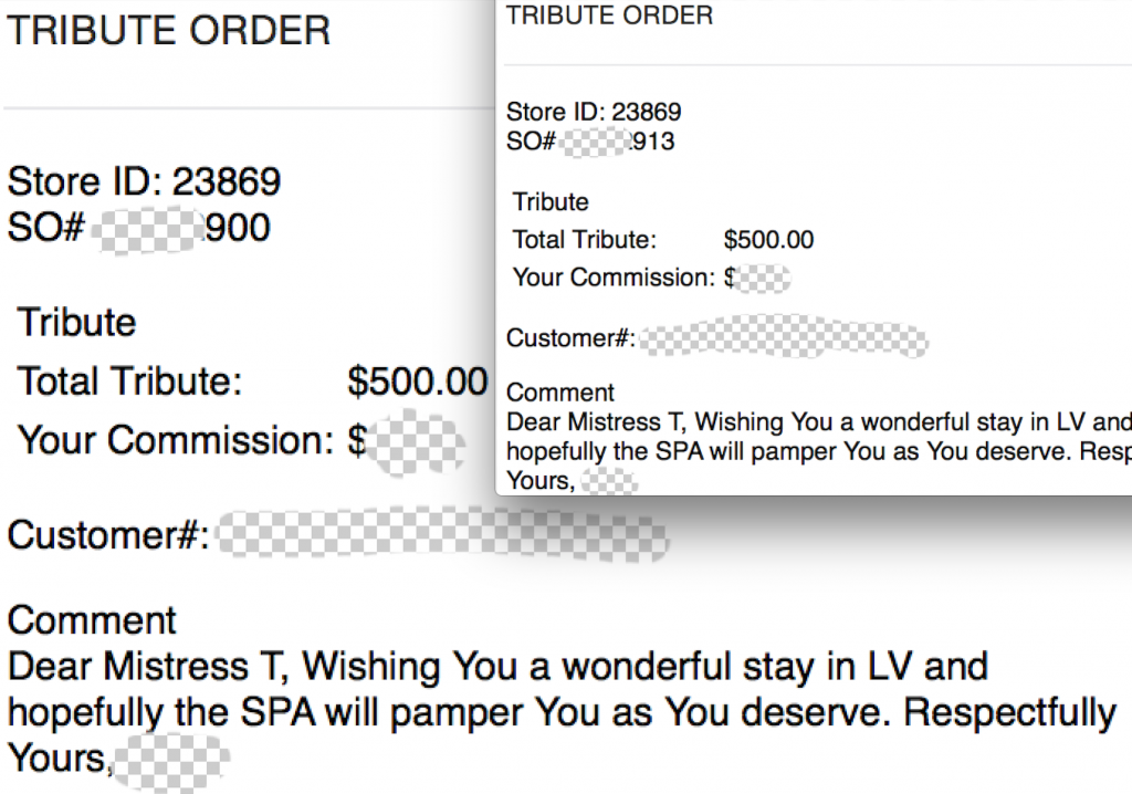 2 tributes of $500 for $1000 at the spa for Meg & I. SO nice!