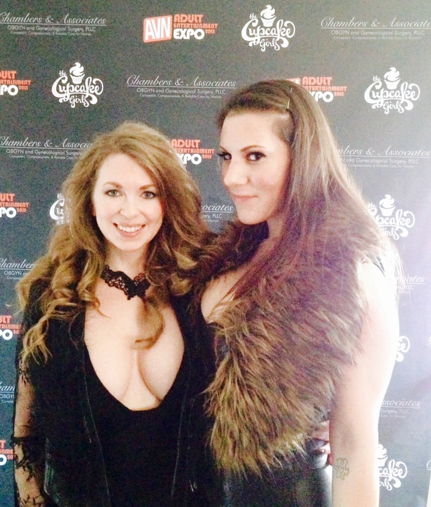Meggerz & I at The Cupcake Girls suite.